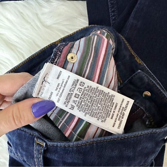 ᴇᴜᴄ ᴛᴇᴅ ʙᴀᴋᴇʀ ᴄʀᴏᴘᴘᴇᴅ ᴍɪᴅ-ʀɪꜱᴇ ᴅᴇɴɪᴍ - Picture 12 of 16